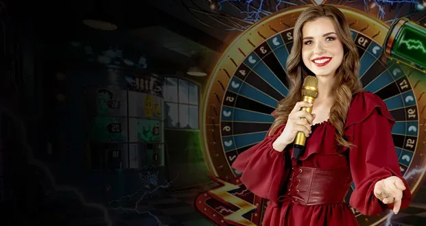 Live-Roulette-Tisch bei 22Bet